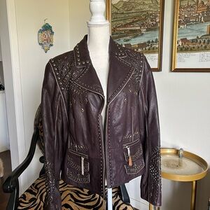 Double D Ranch women’s leather jacket!